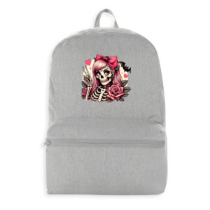 Sac à dos 100 % recyclé - Premium Plus - Squelette Love