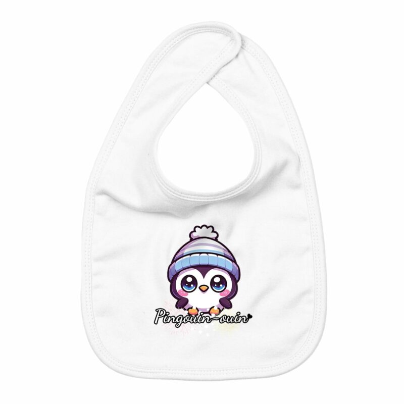 Bavoir - Premium Plus - Pingouin-ouin