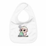 Bavoir Bébé Bio Les Mignonimaux - Moutonne nuit