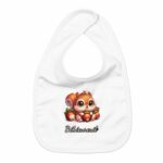 Bavoir Bébé Bio Les Mignonimaux - Bébécureuil