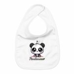 Bavoir Bébé Bio Les Mignonimaux - Pandamour