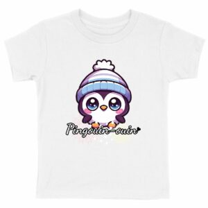 T-shirt Enfant - Premium Plus - Pingouin-ouin