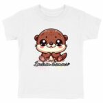 T-shirt Enfant Bio Les Mignonimaux - Loutron d'amour