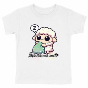 T-shirt Enfant - Premium Plus - Moutonne nuit