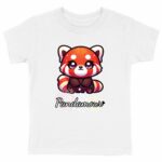 T-shirt Enfant Bio Les Mignonimaux - Pandamour roux