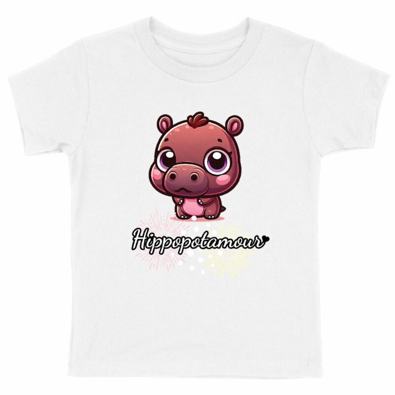 T-shirt Enfant - Premium Plus - Hippopotamour