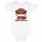 Body Bébé Bio Les Mignonimaux - Loutron d'amour