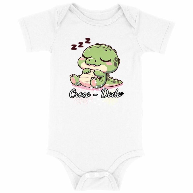 Body bébé - Premium Plus - Croco-Dodo