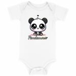 Body Bébé Bio Les Mignonimaux - Pandamour