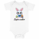 Body Bébé Bio Les Mignonimaux - Lapin malin