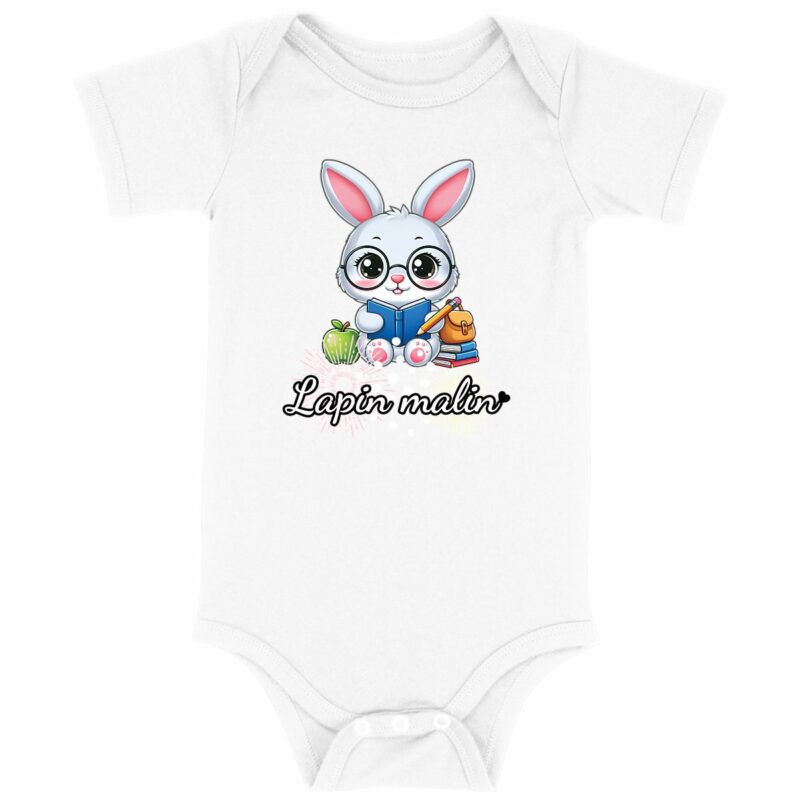 Body bébé - Premium Plus - Lapin malin