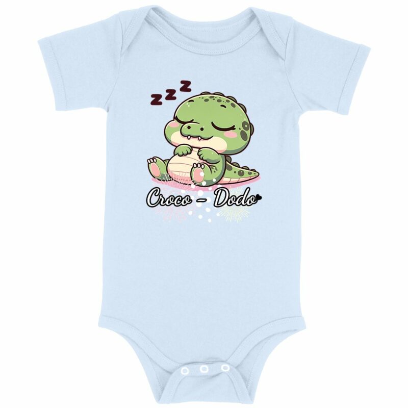 Body bébé - Premium Plus - Croco-Dodo