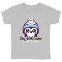 T-shirt Enfant - Premium Plus - Pingouin-ouin