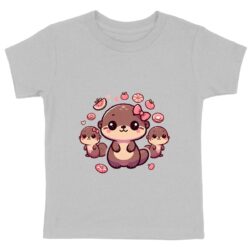 T-shirt Enfant - Premium Plus - Bébés loutres