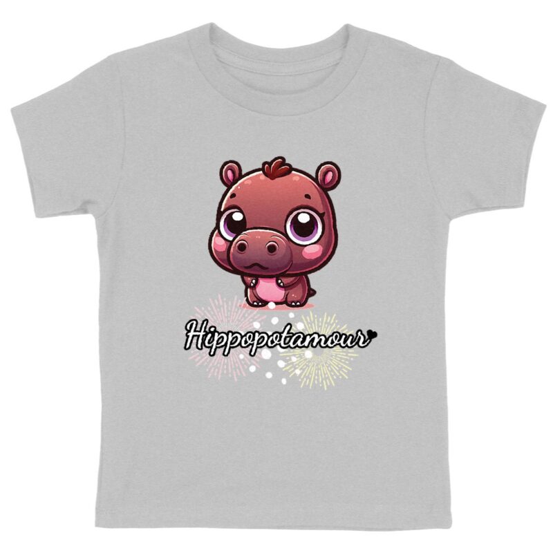 T-shirt Enfant - Premium Plus - Hippopotamour