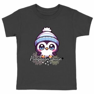 T-shirt Enfant - Premium Plus - Pingouin-ouin