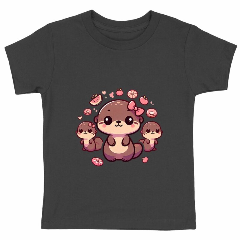 T-shirt Enfant - Premium Plus - Bébés loutres