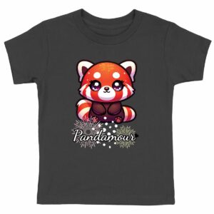 - T-shirt Enfant - Premium Plus - Pandamour roux