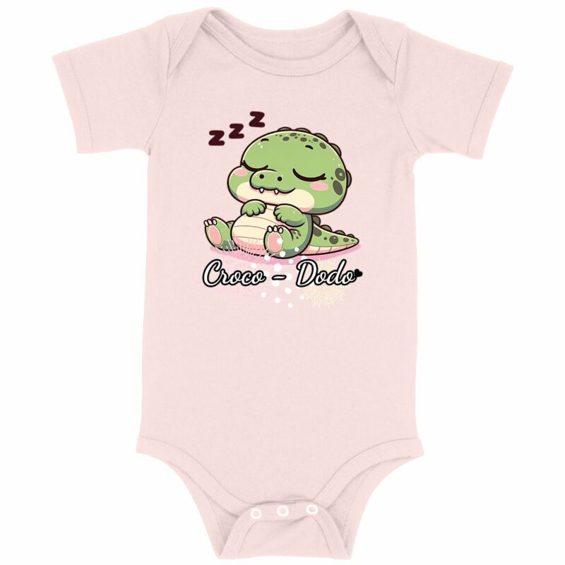 Body bébé - Premium Plus - Croco-Dodo