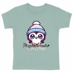 T-shirt Enfant - Premium Plus - Pingouin-ouin