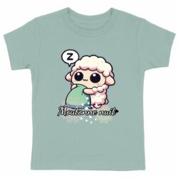 T-shirt Enfant - Premium Plus - Moutonne nuit