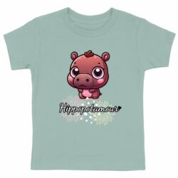 T-shirt Enfant - Premium Plus - Hippopotamour