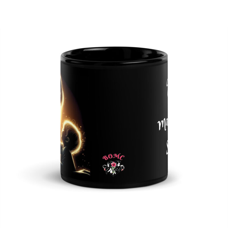 Mug céramique noir brillant You make me shine – Image 3