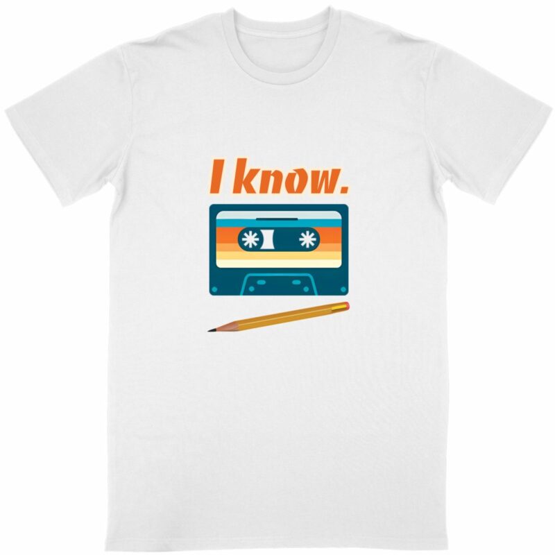 T-shirt Unisexe - Change - I Know - Cassette