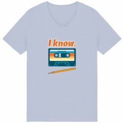 T-shirt Homme Slub - Premium Plus - I know - Cassette