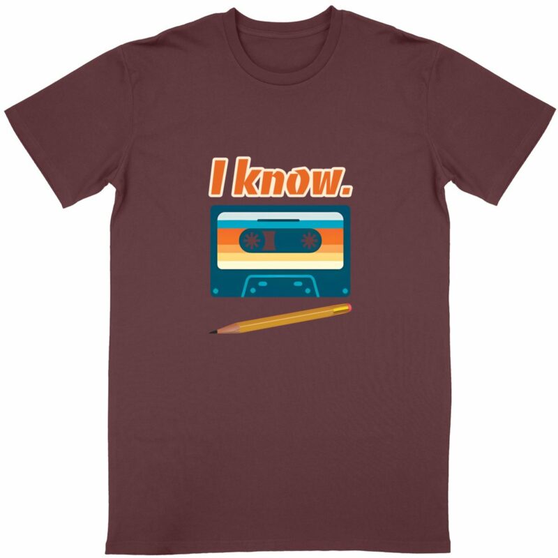 T-shirt Unisexe - Change - I Know - Cassette