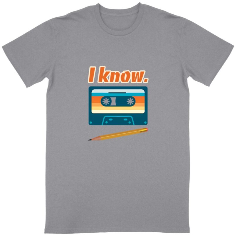 T-shirt Unisexe - Change - I Know - Cassette