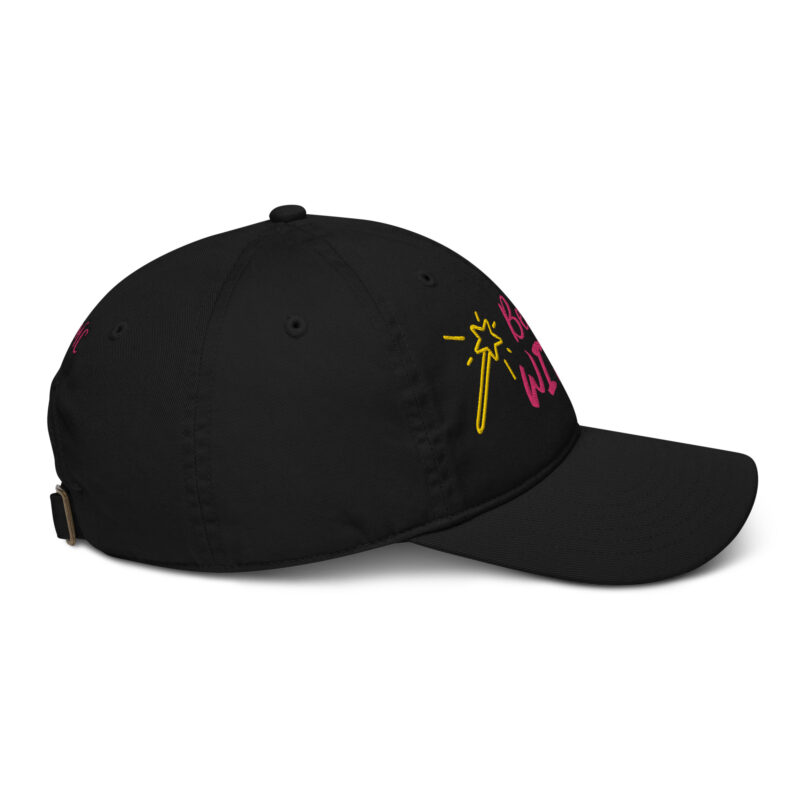 Casquette de baseball biologique brodée Be a Witch – Image 4