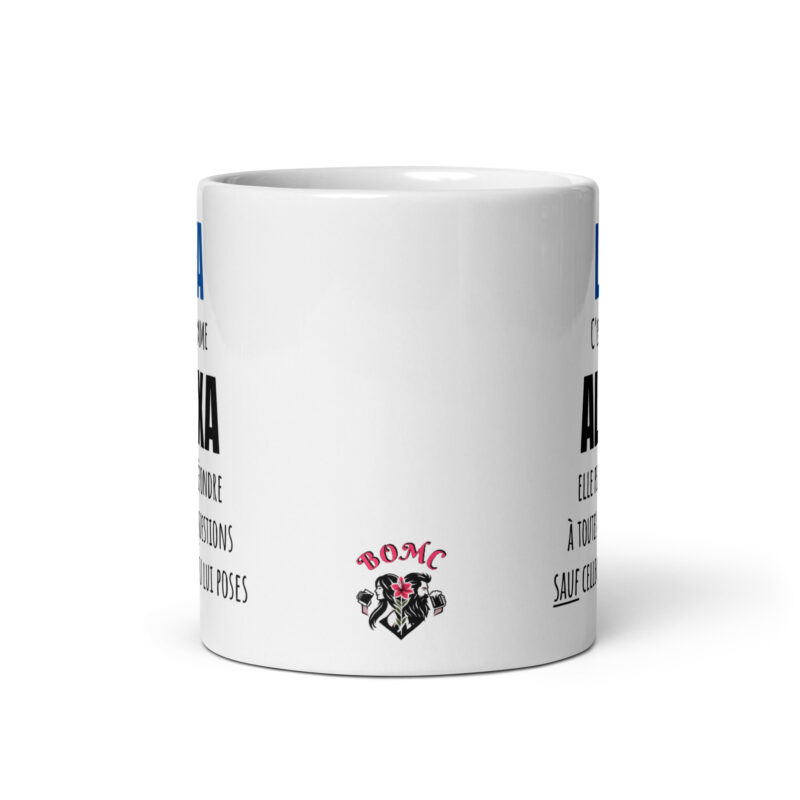 Mug Blanc Brillant L'IA c'est comme Alexa – Image 3