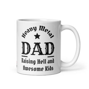 Mug céramique Heavy Metal Dad