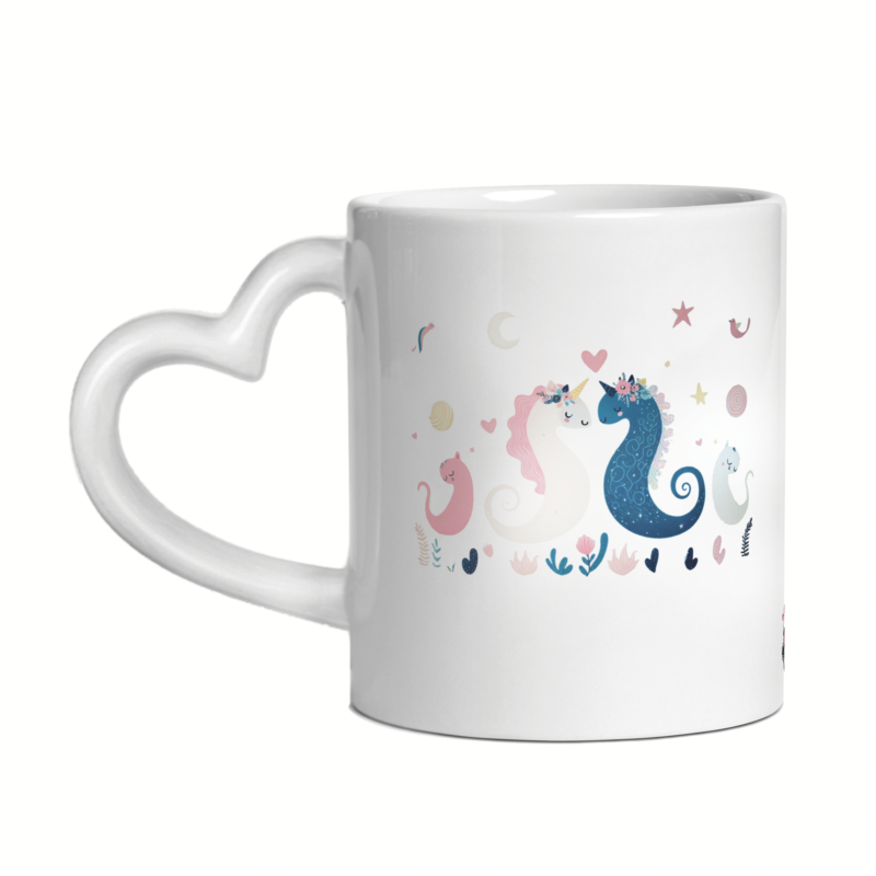 Mug céramique cœur nos âmes dansent ensemble comme les vagues et l'océan – Image 5