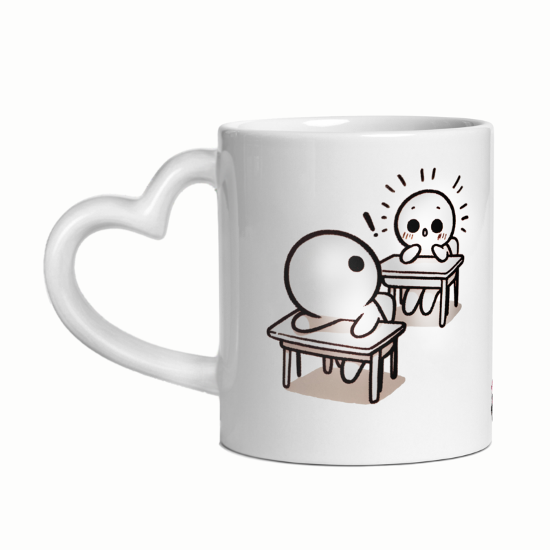 Mug céramique cœur pour la saint valentin je t'offre mon c...oeur - Provoc – Image 5