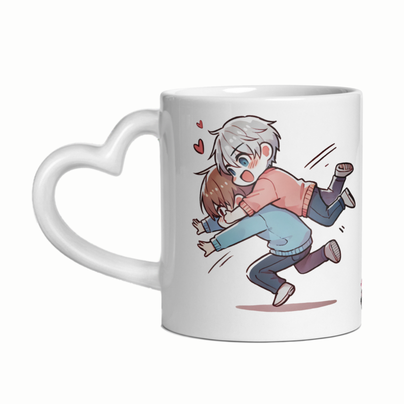 Mug céramique cœur tu es la seule personne que je veux embêter toute ma vie – Image 5