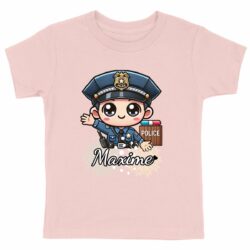 T-shirt Enfant Epais - Florie - Policier - Maxime 2