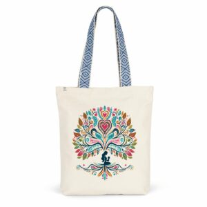 Totebag ethnique - fête des mères - arbre