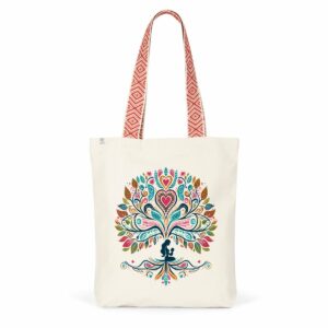 Totebag ethnique - fête des mères - arbre