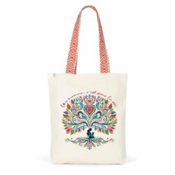 Totebag ethnique - fête des mères - arbre 2