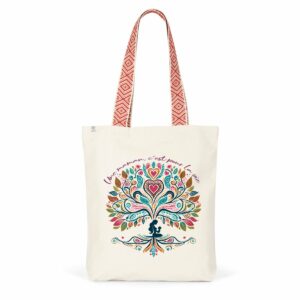 Totebag ethnique - fête des mères - arbre 2