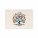 Pochette en coton recyclé - fête des mère - arbre 2
