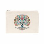 Pochette en coton recyclé - fête des mère - arbre